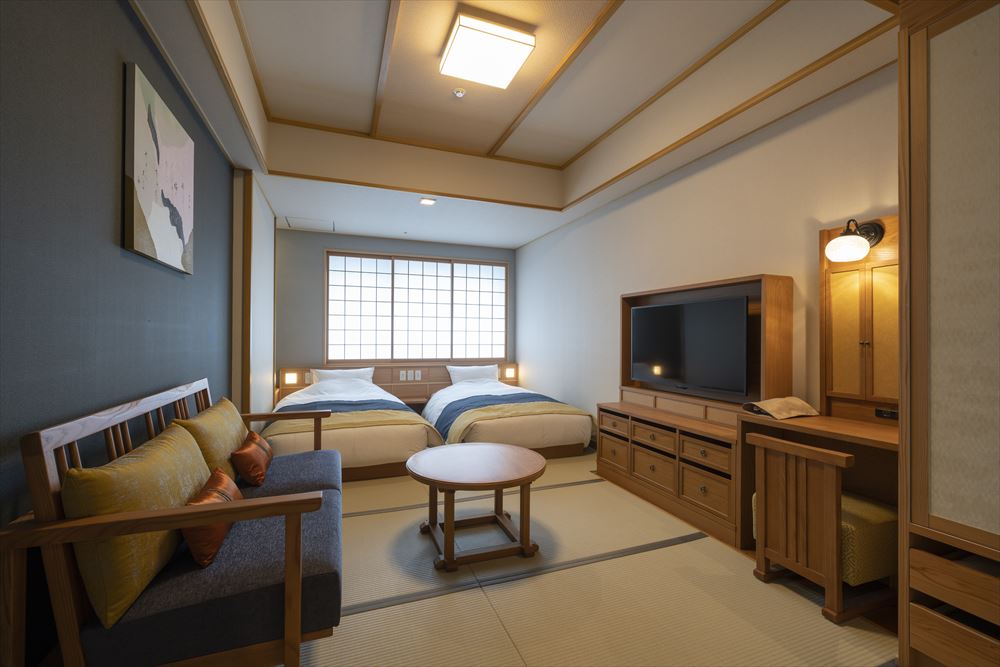 Kyoto Umekoji Kadensho_Guest room (Deluxe Twin)