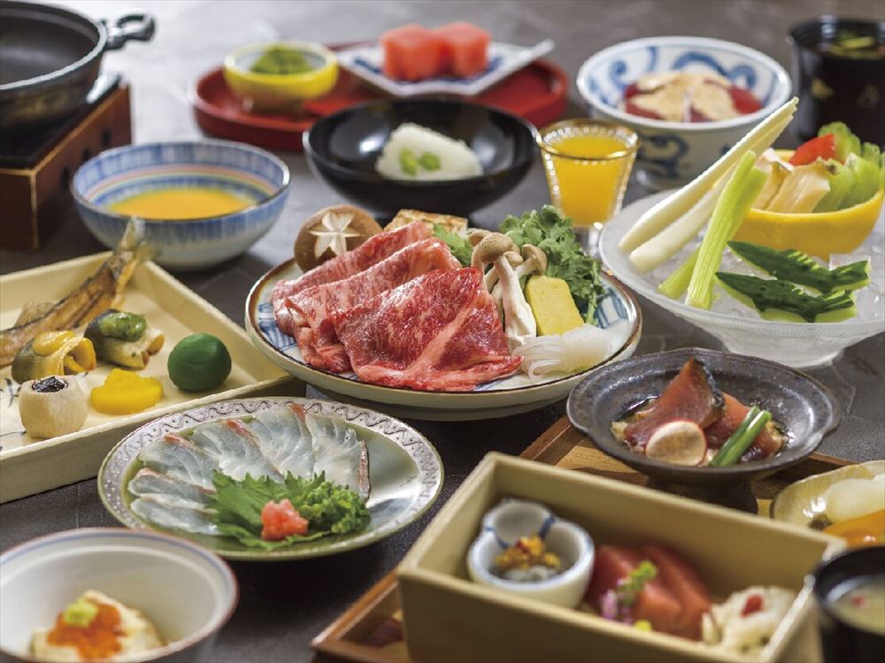 Setsugetsuka Bettei Suiun_Taste the finest flavors of every season at dinner (image)