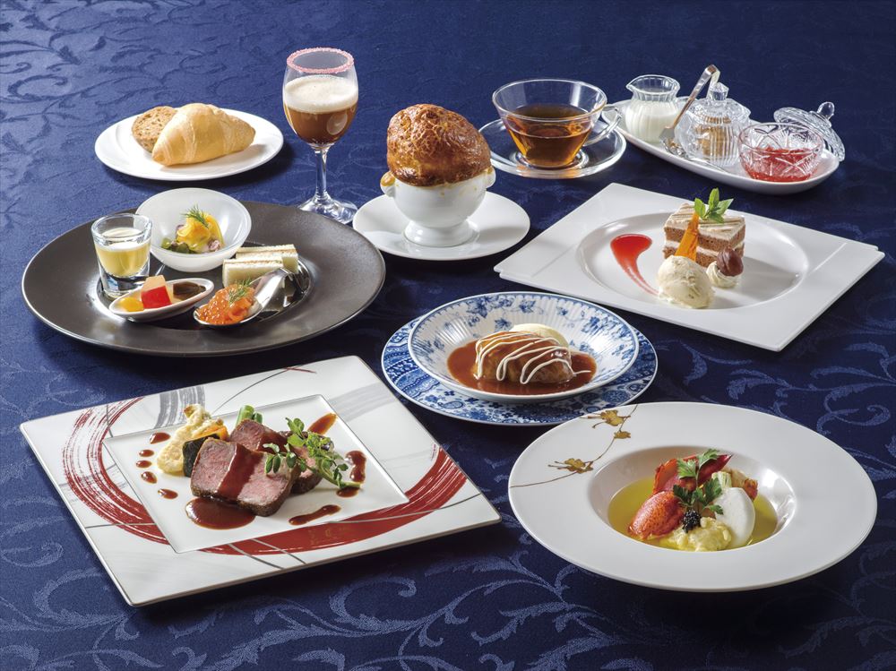 LA VISTA Kusatsu Hills_Western full course meals bring out the best in seasonal ingredients.