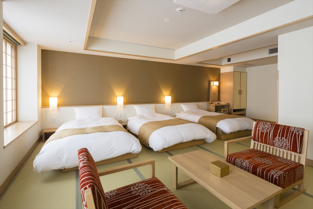 Oyado Tsukiyo no Usagi_The bright, modern rooms have a sense of playfulness, perfect for a girls' trip!