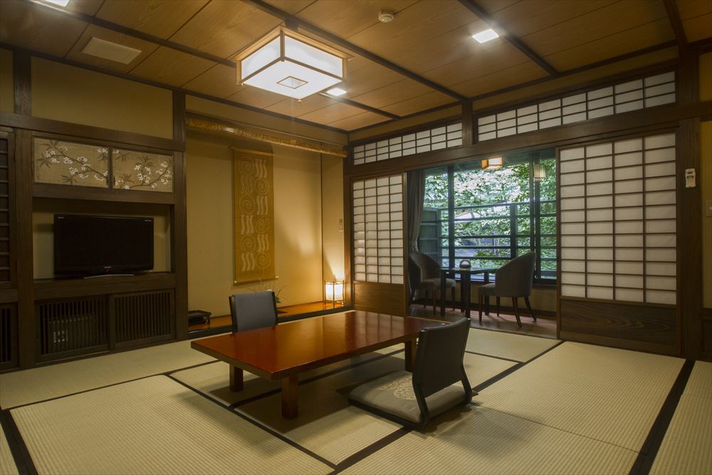 Ryokan Sanga. A standard room at our inn. Ideal for individuals or families.