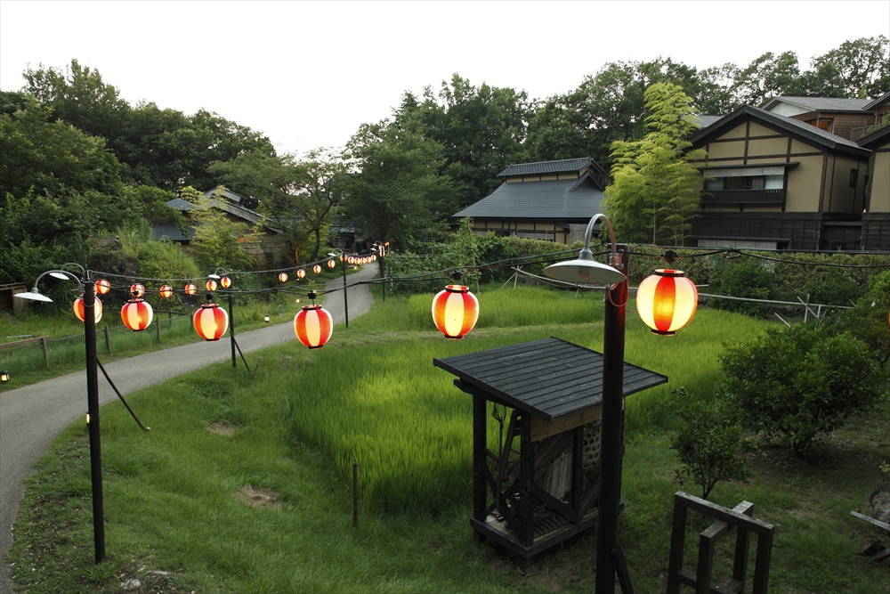 Mori No Yu Kira No Sato_Kiranosato in summer. The wealth of scenery and nature within the vast grounds harken back to times long ago.