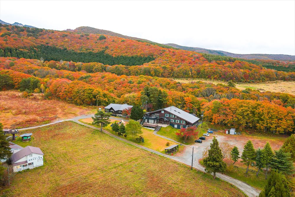 Inawashiro Numajiri Hot Springs Numajiri Kogen Lodge_Panoramic view（Autumn）