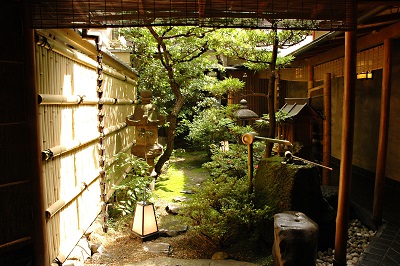 旅館 元奈古_庭院