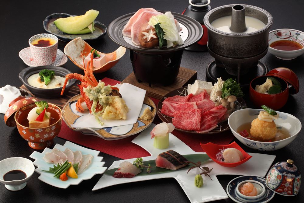 御宿高砂_會席套餐（示意圖）