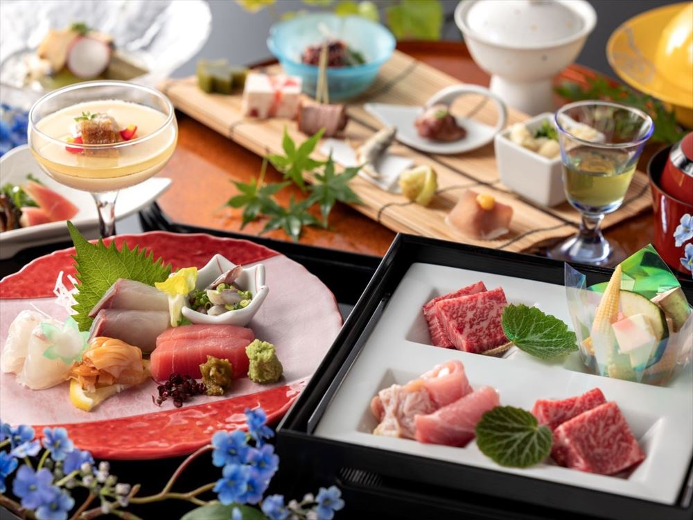 嬉野元湯_創作料理（圖片：夏季菜色示意圖）