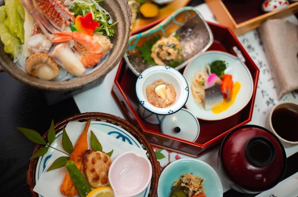悠然之宿 東海_會席套餐（示意圖）